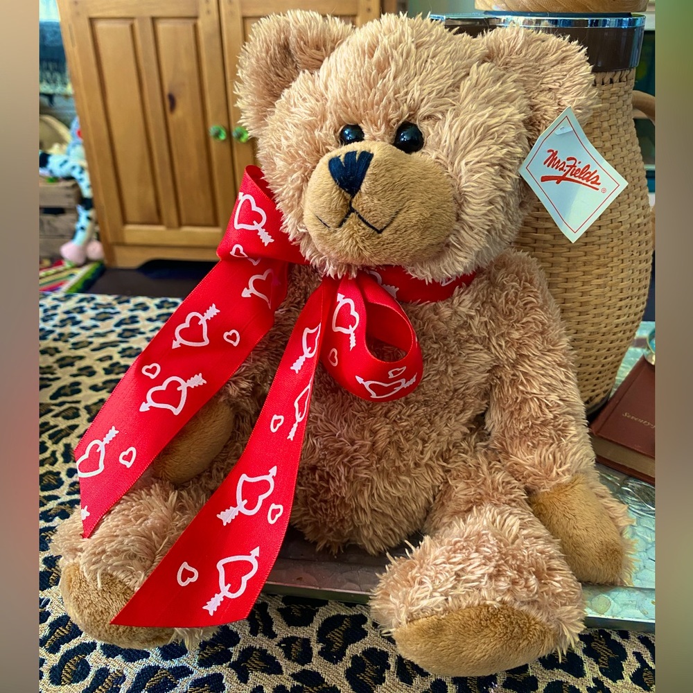 NEW WITH TAG—Mrs. Fields “❤️” Teddy Bear